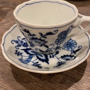 Blue Danube Tea Cup and Saucer Set